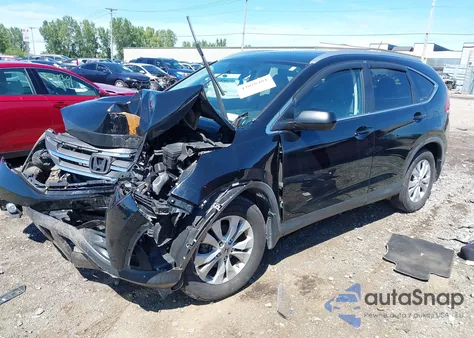 2012 Honda Cr-V Ex-L z USA, uszkodzony, nr VIN 2HKRM4H76CH624204
